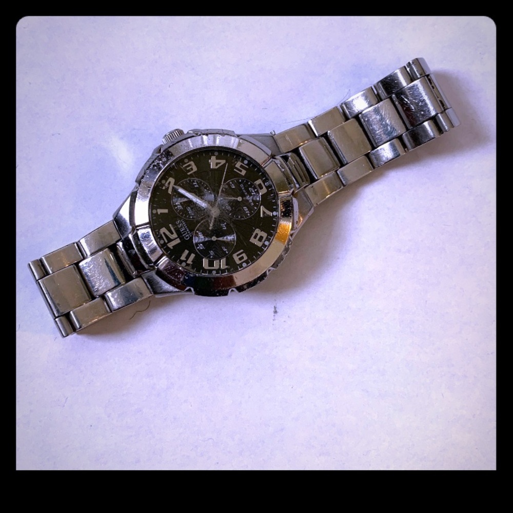 Men’s Guess watch with watch box